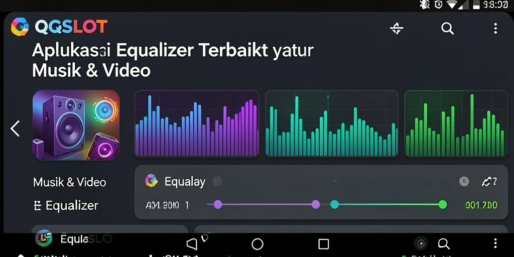 Antarmuka pengguna <strong>QQSLOT</strong> yang interaktif dengan fungsi Equalizer yang canggih.